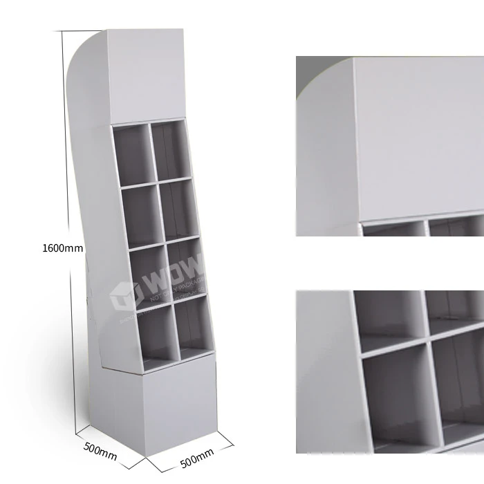 Bookstore Display Shelves with Cells